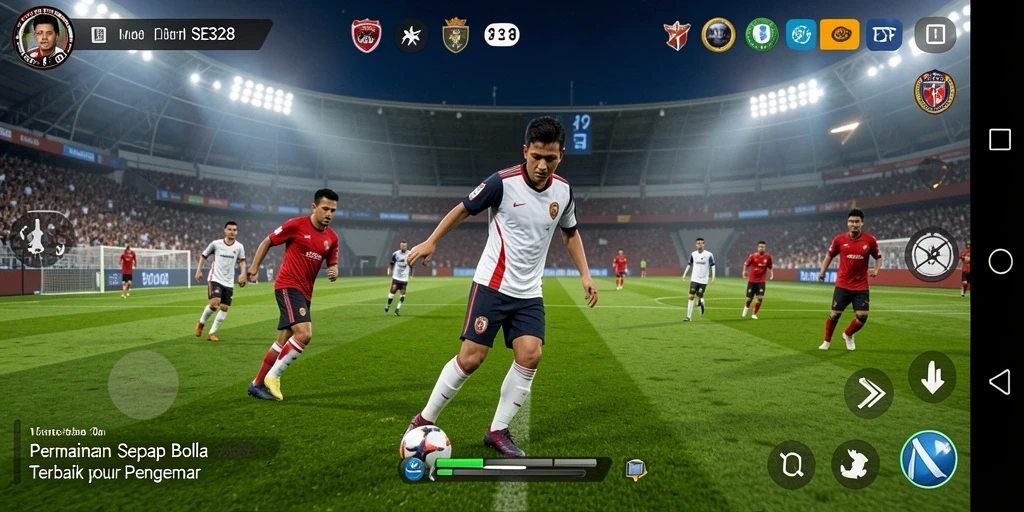 Tampilan gameplay nyata dari SE328 yang mendebarkan.